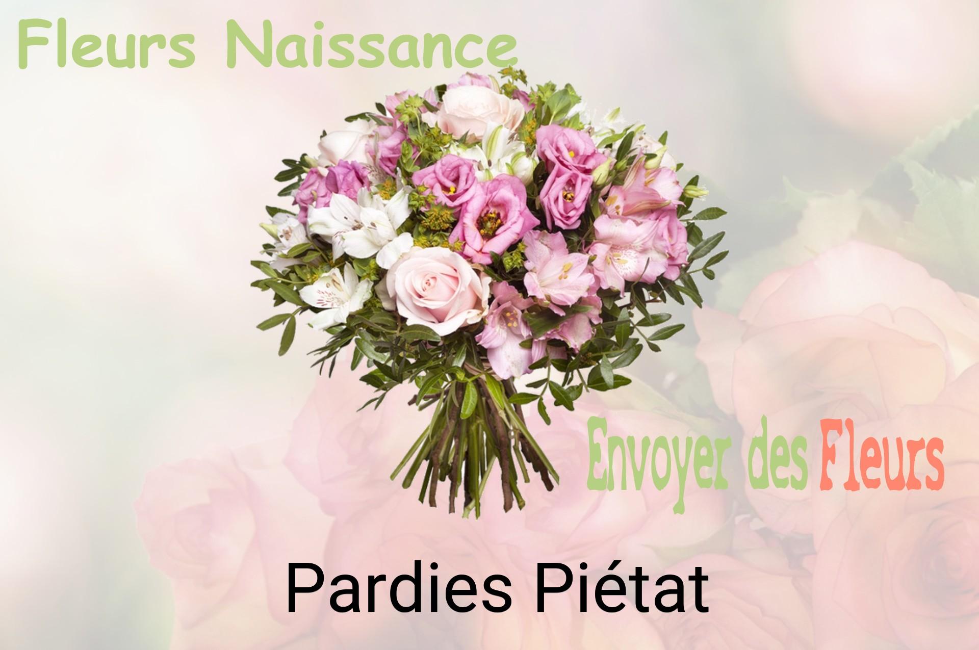 Bouquet de fleurs de naissance livré à Pardies-Piétat